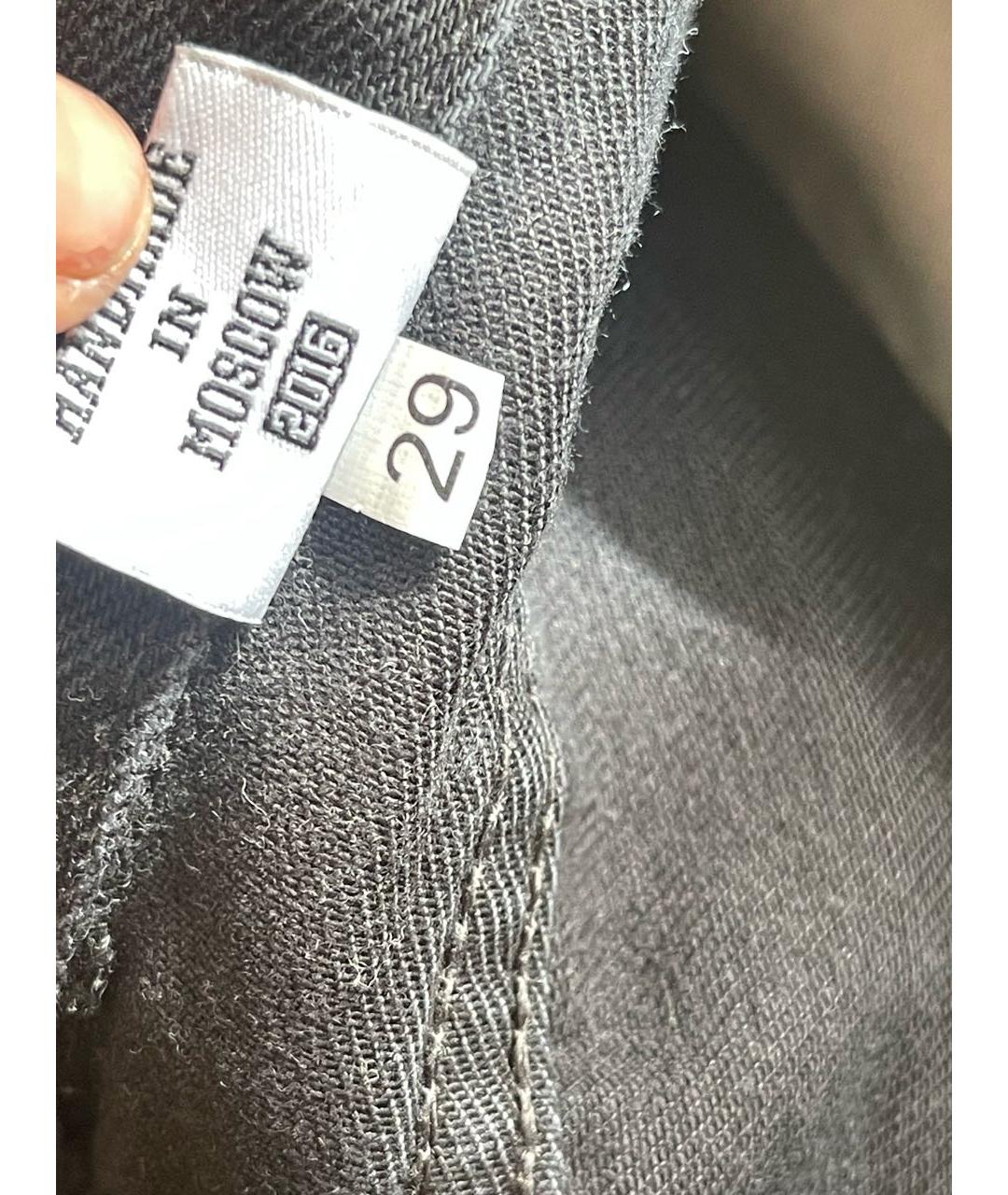 LEVI'S VINTAGE CLOTHING Черные прямые джинсы, фото 5