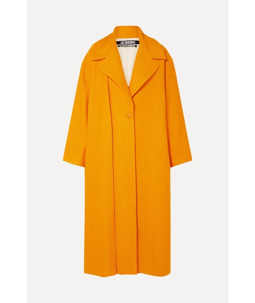 JACQUEMUS Оранжевое пальто, фото 7