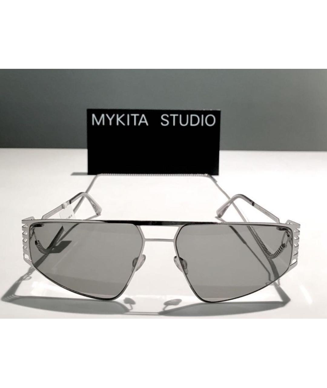 MYKITA Серебряные солнцезащитные очки, фото 4