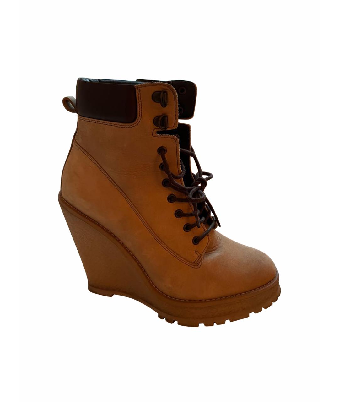 GIUSEPPE ZANOTTI DESIGN Красные кожаные кеды, фото 5