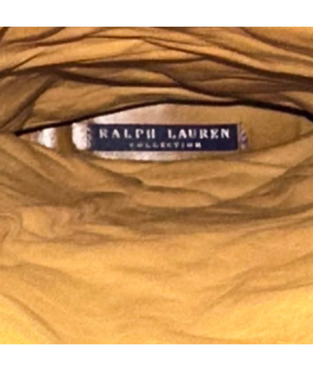 RALPH LAUREN COLLECTION Серые кожаные сапоги, фото 5