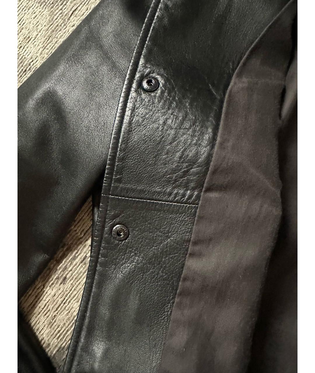 RAG&BONE Черная кожаная куртка, фото 8