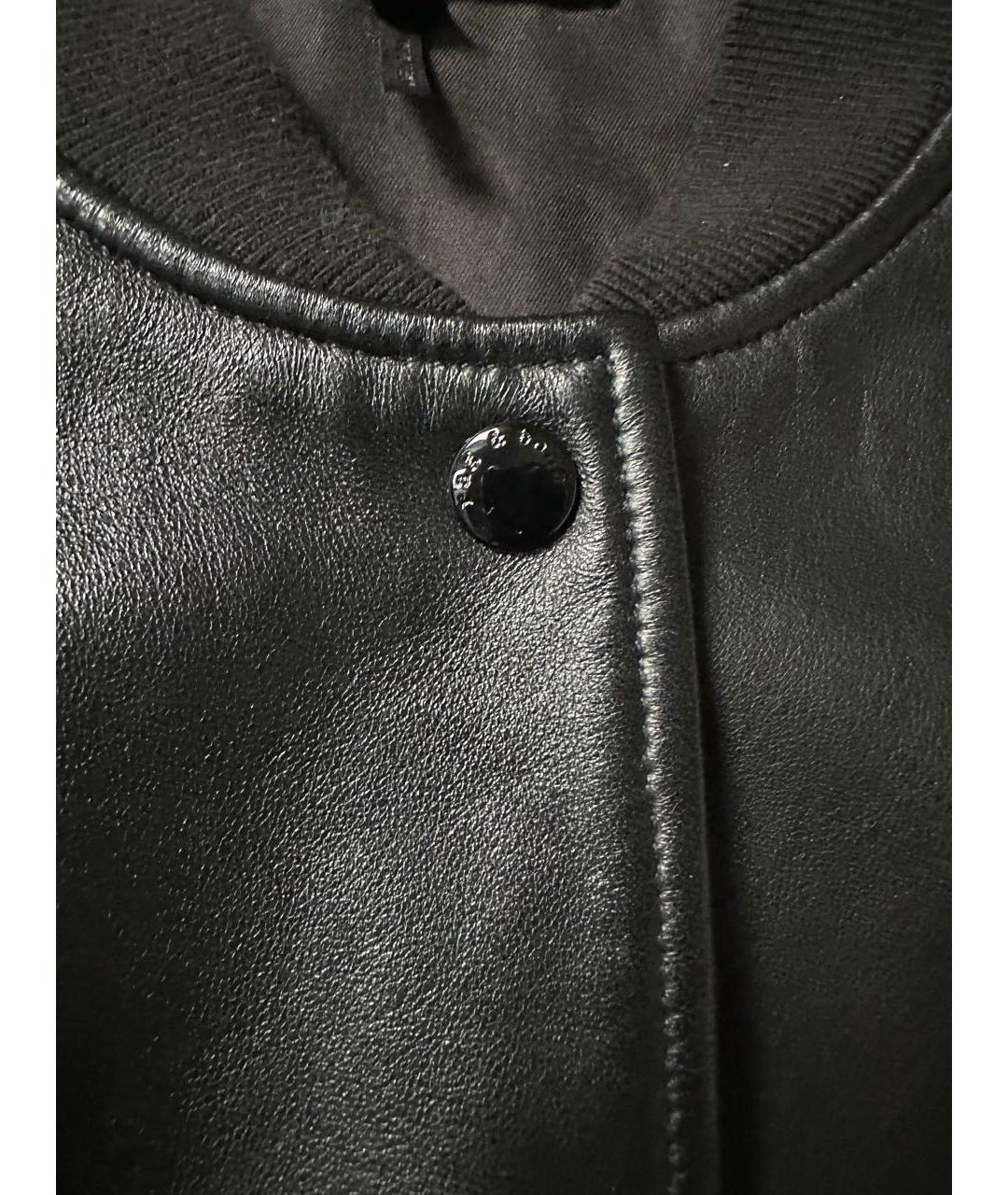 RAG&BONE Черная кожаная куртка, фото 3
