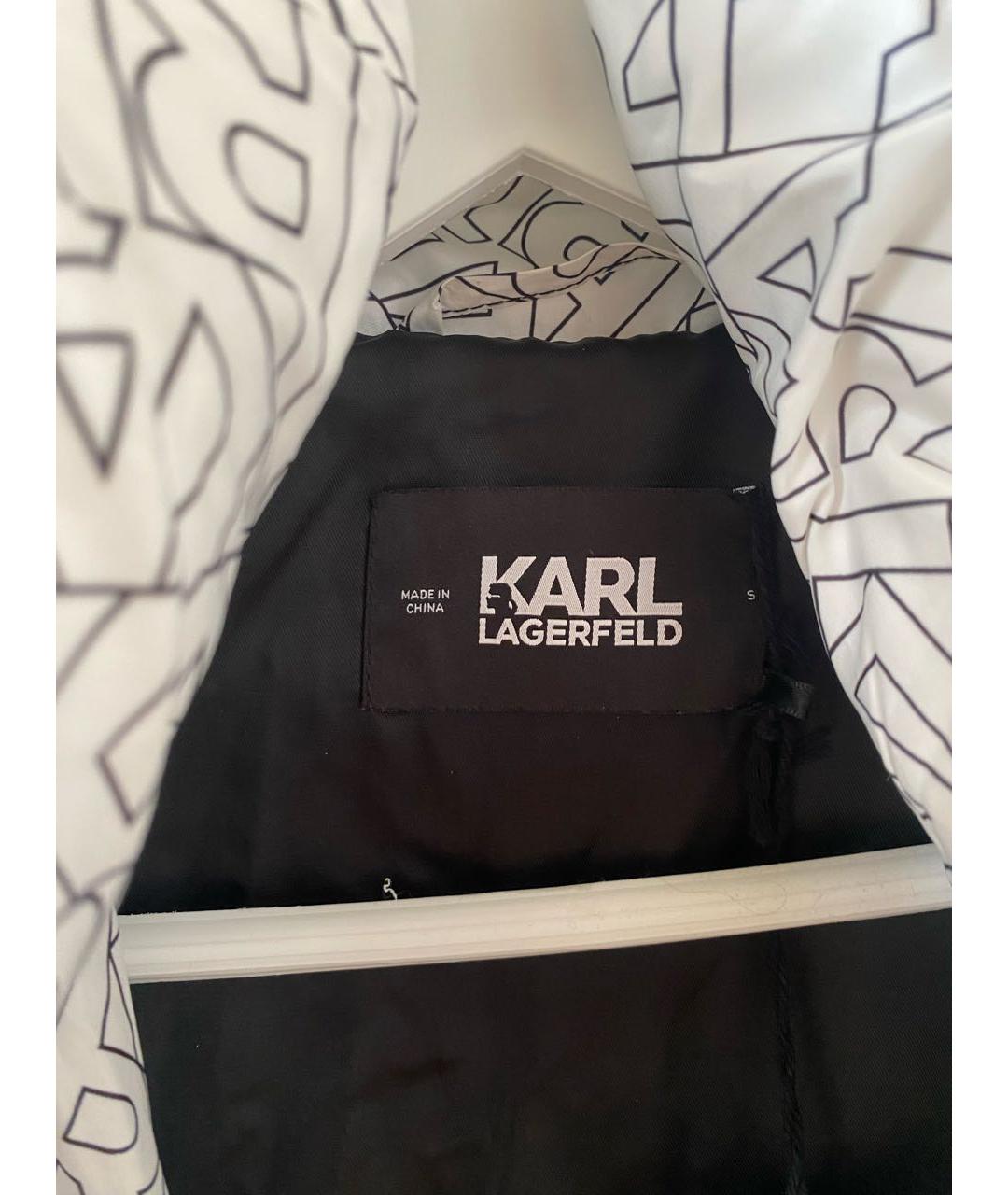 KARL LAGERFELD Полиэстеровый пуховик, фото 4