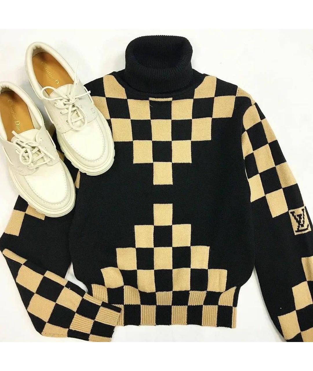 LOUIS VUITTON Мульти хлопковый джемпер / свитер, фото 2