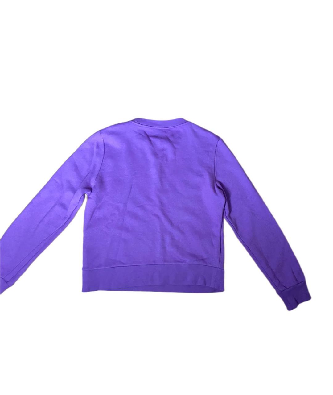 GUCCI Фиолетовый хлопковый джемпер / свитер, фото 4