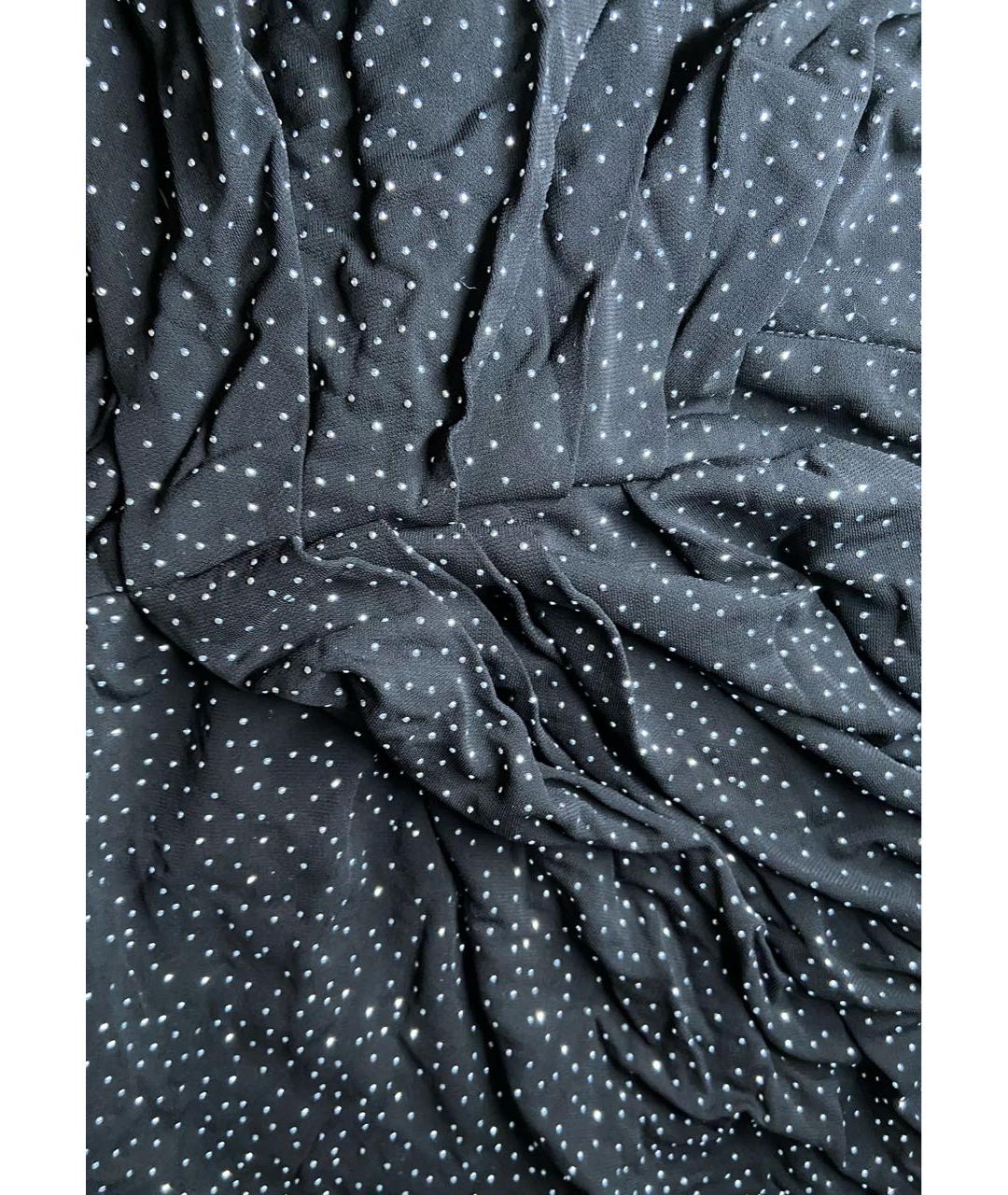 BALMAIN Черное вискозное вечернее платье, фото 3
