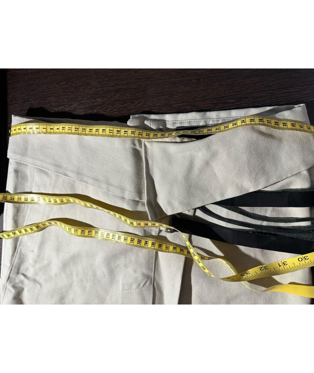 ISABEL MARANT Бежевая хлопковая юбка мини, фото 8