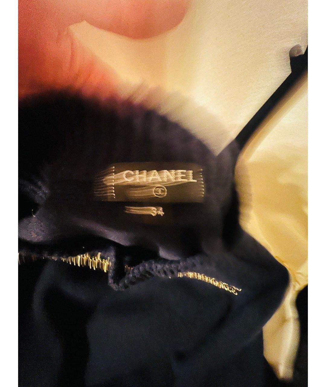 CHANEL Темно-синий шерстяной джемпер / свитер, фото 6