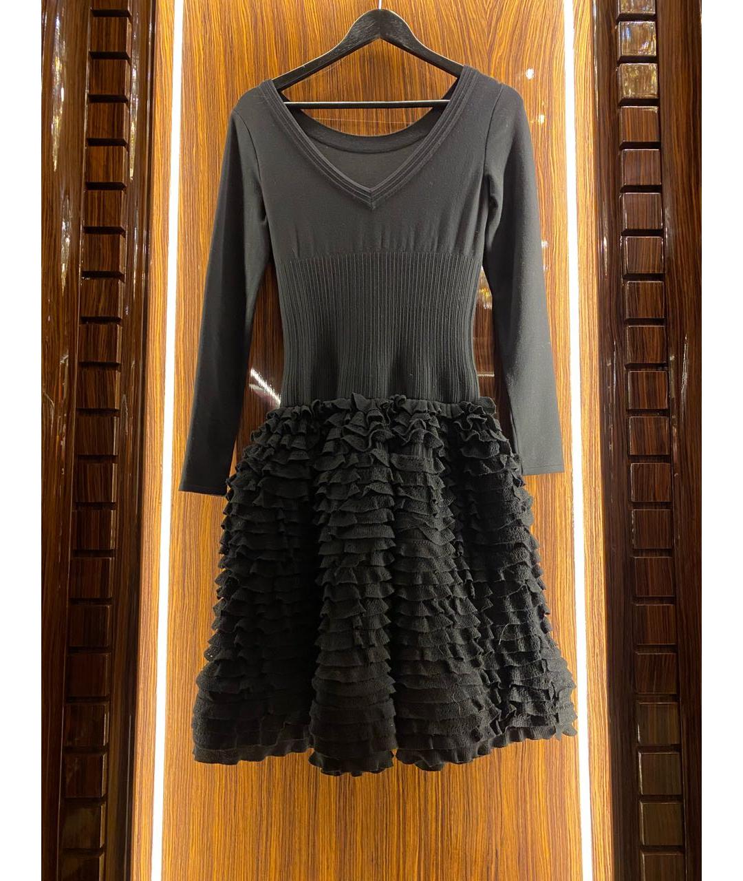 ALAIA Черное коктейльное платье, фото 6