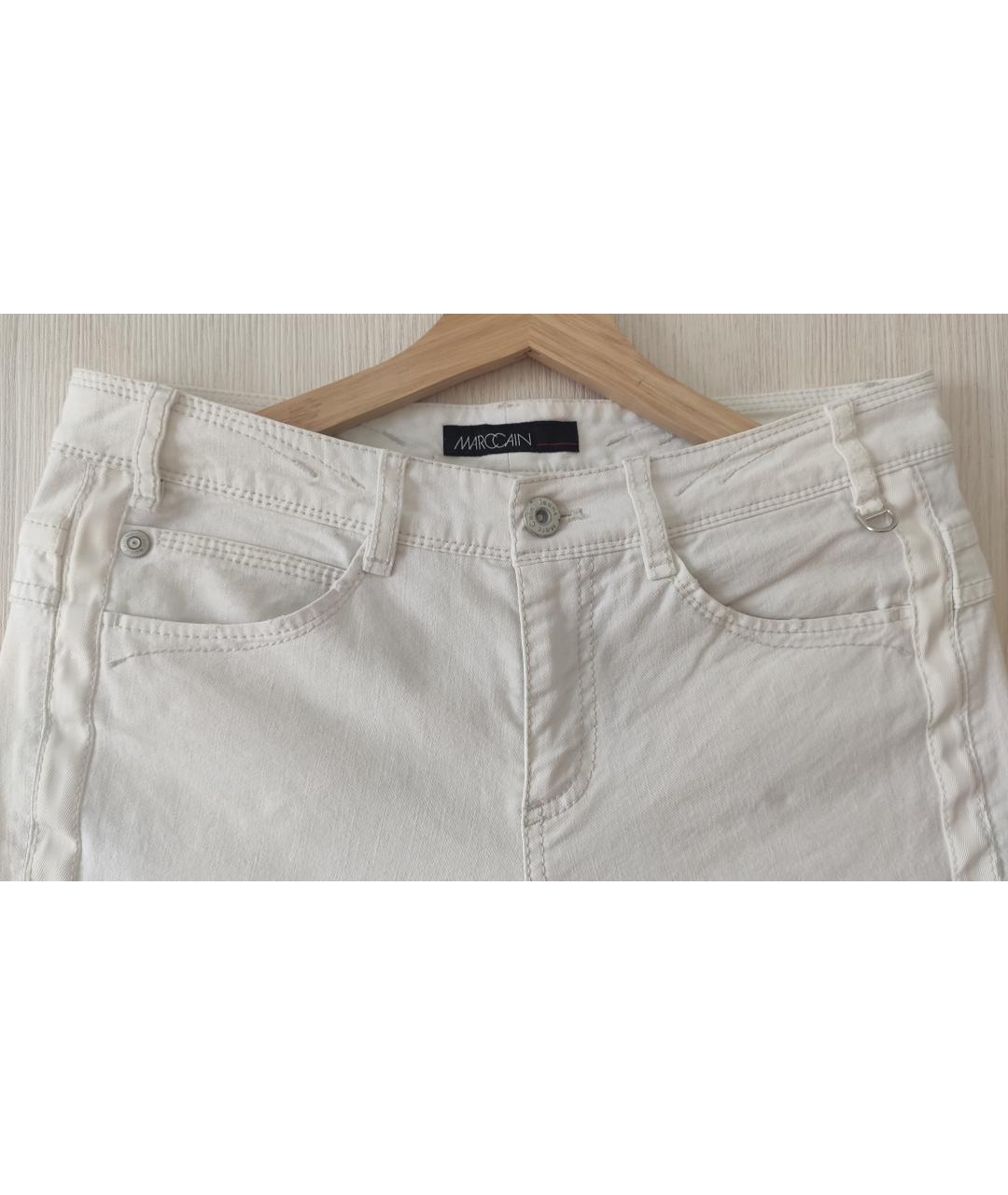 MARC CAIN Белые прямые джинсы, фото 3