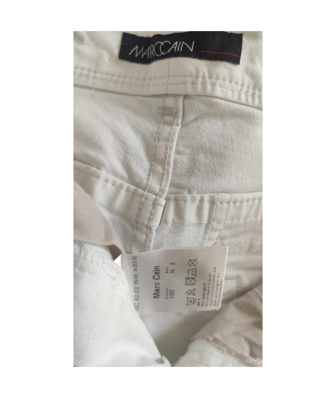 MARC CAIN Белые прямые джинсы, фото 5
