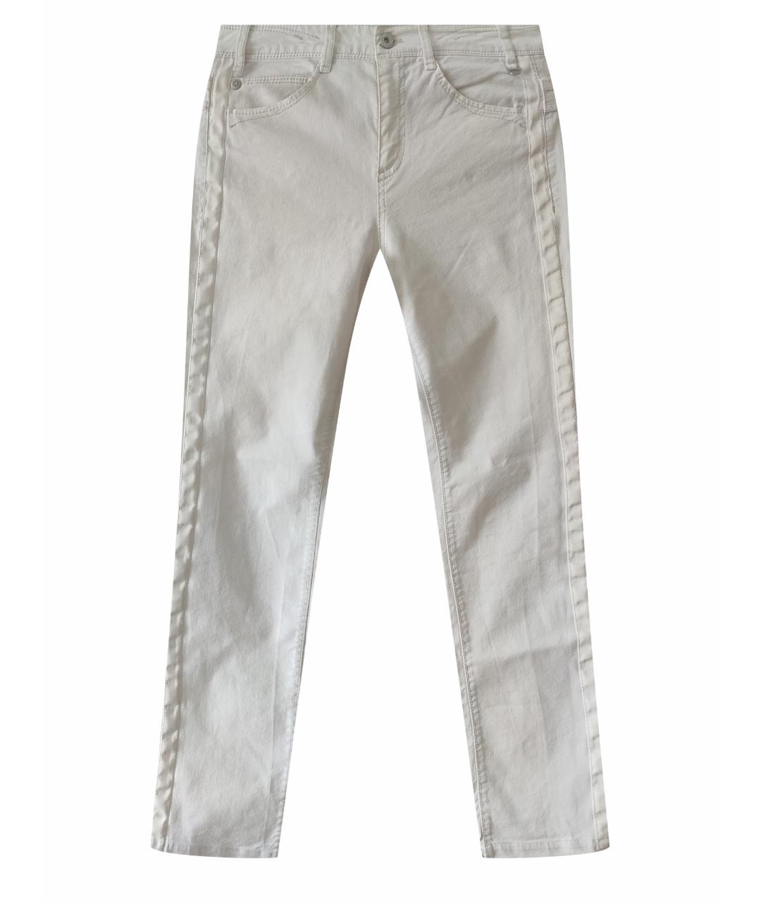 MARC CAIN Белые прямые джинсы, фото 1