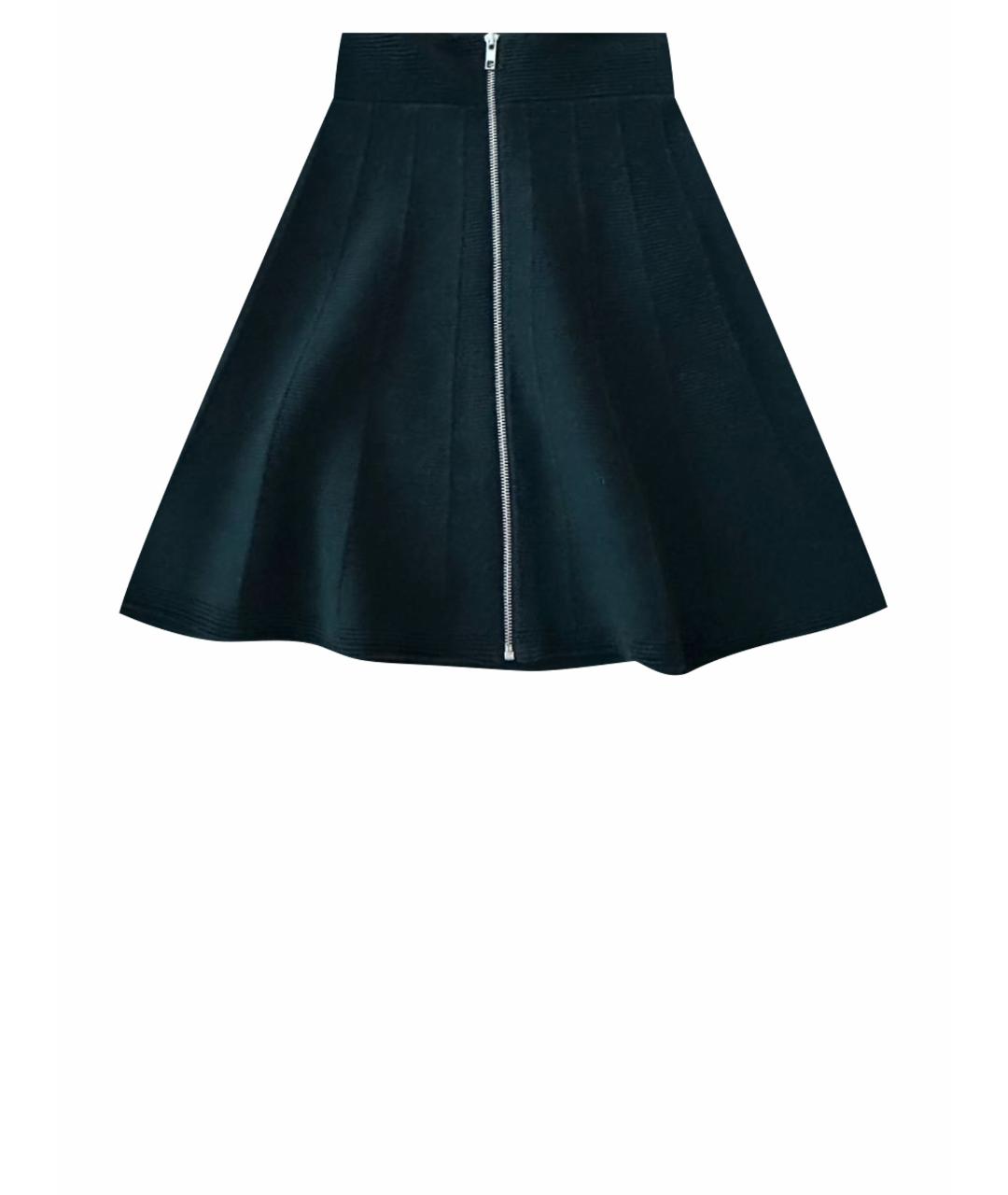 SANDRO Зеленая юбка мини, фото 1
