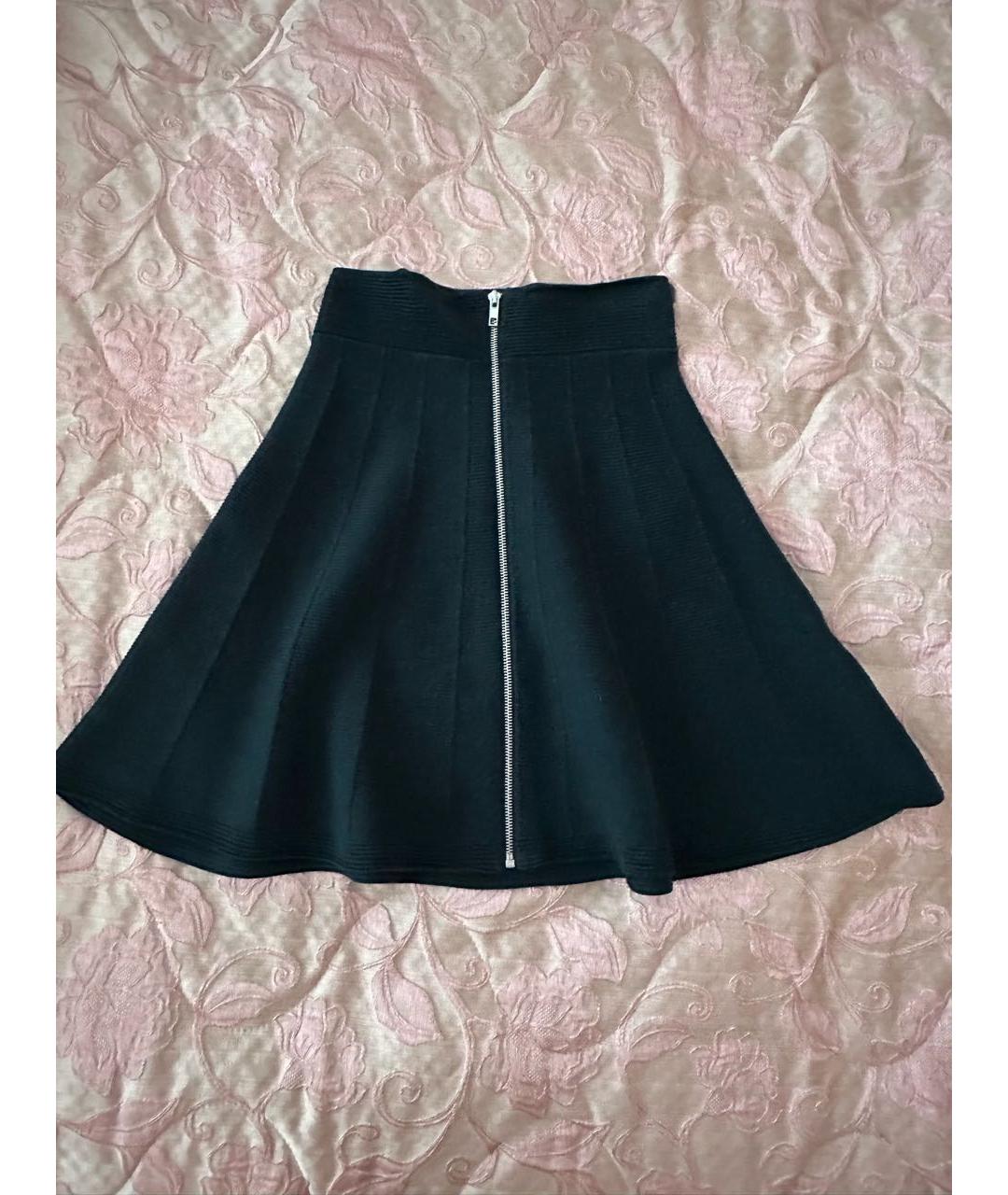SANDRO Зеленая юбка мини, фото 7