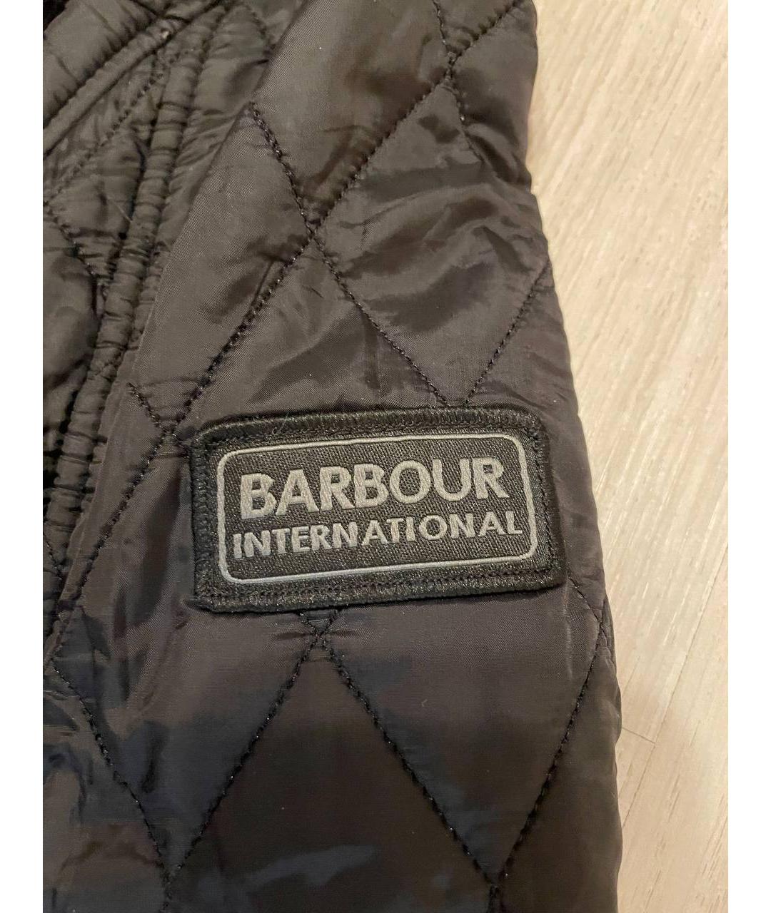 BARBOUR Черная куртка, фото 6