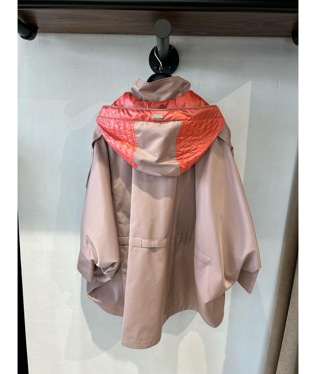 DIEGO M Розовая полиэстеровая куртка, фото 2