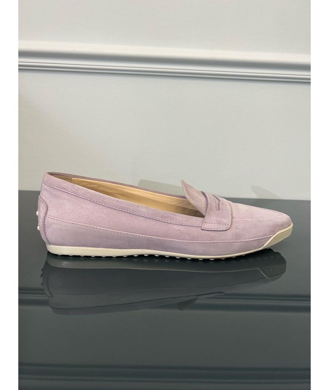 TOD'S Замшевые мокасины, фото 7