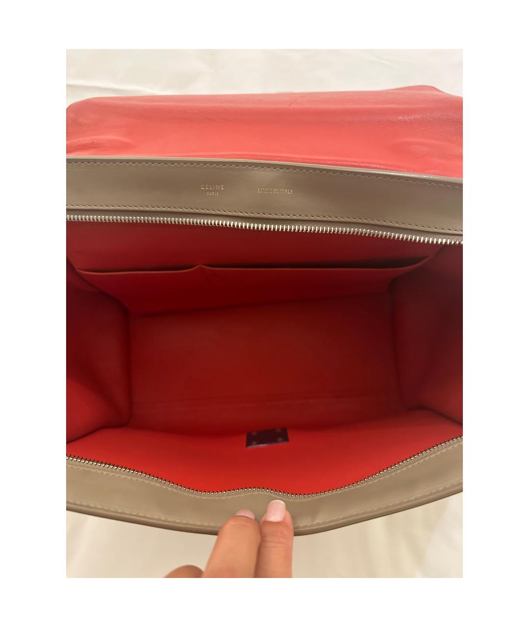 CELINE Черная замшевая сумка через плечо, фото 4