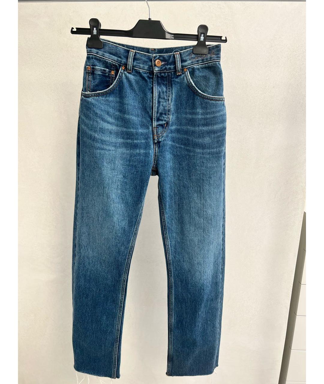 CHLOE Синие прямые джинсы, фото 9