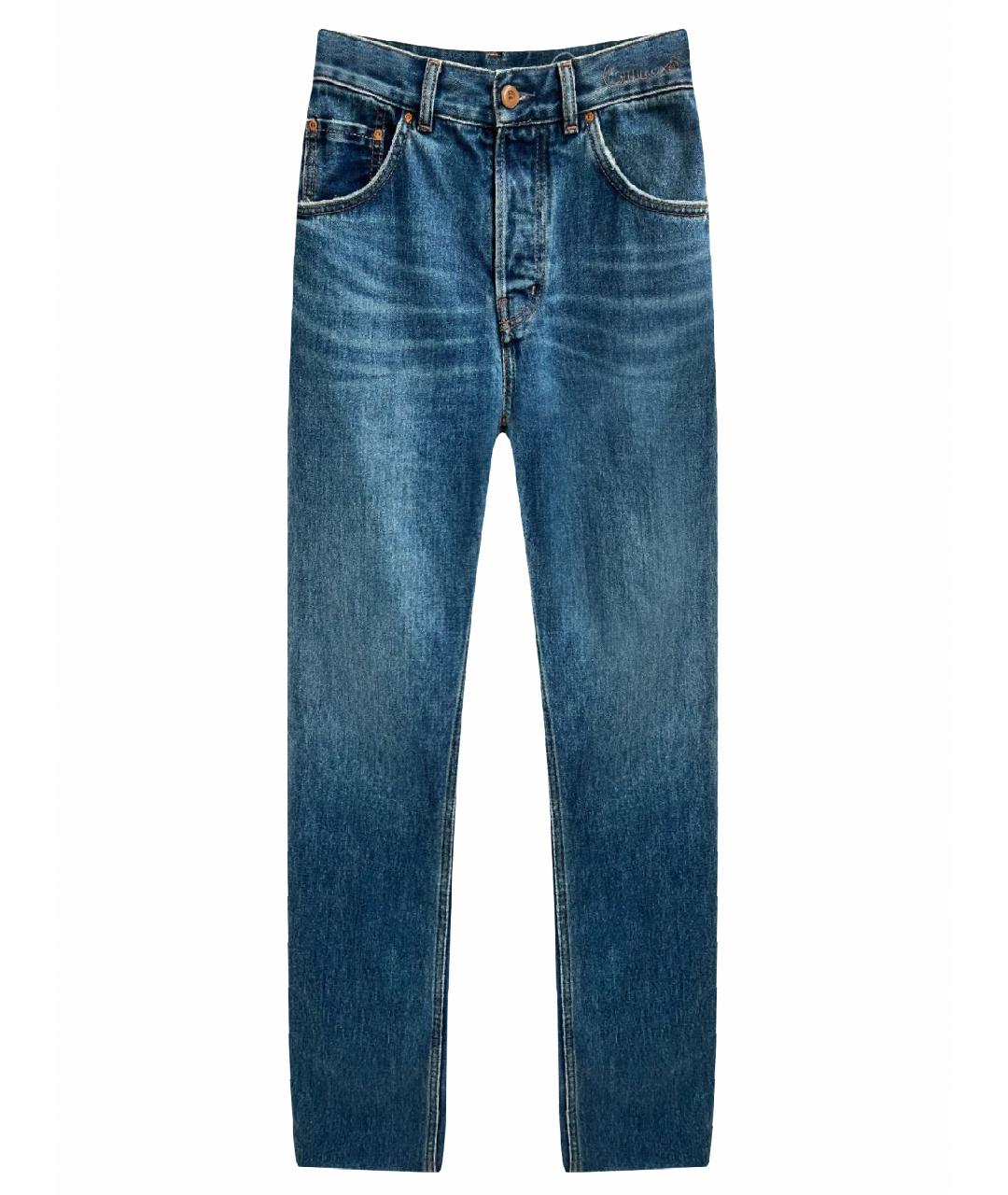 CHLOE Синие прямые джинсы, фото 1