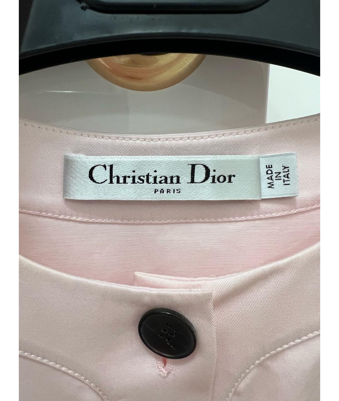 CHRISTIAN DIOR PRE-OWNED Розовое повседневное платье, фото 3