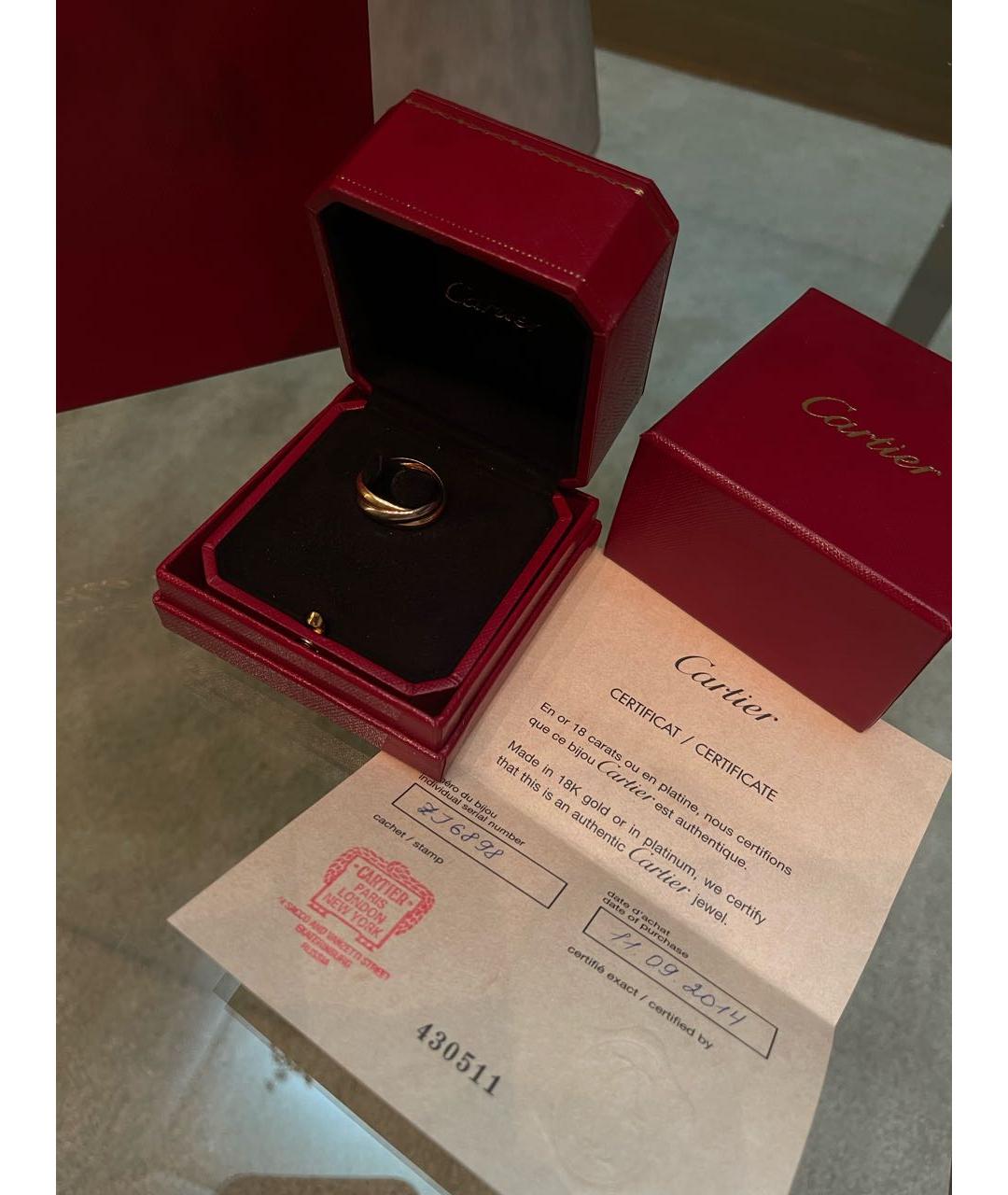CARTIER Золотое кольцо, фото 4