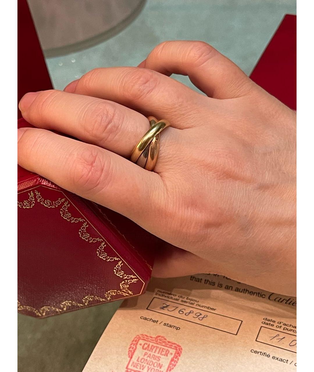 CARTIER Золотое кольцо, фото 6