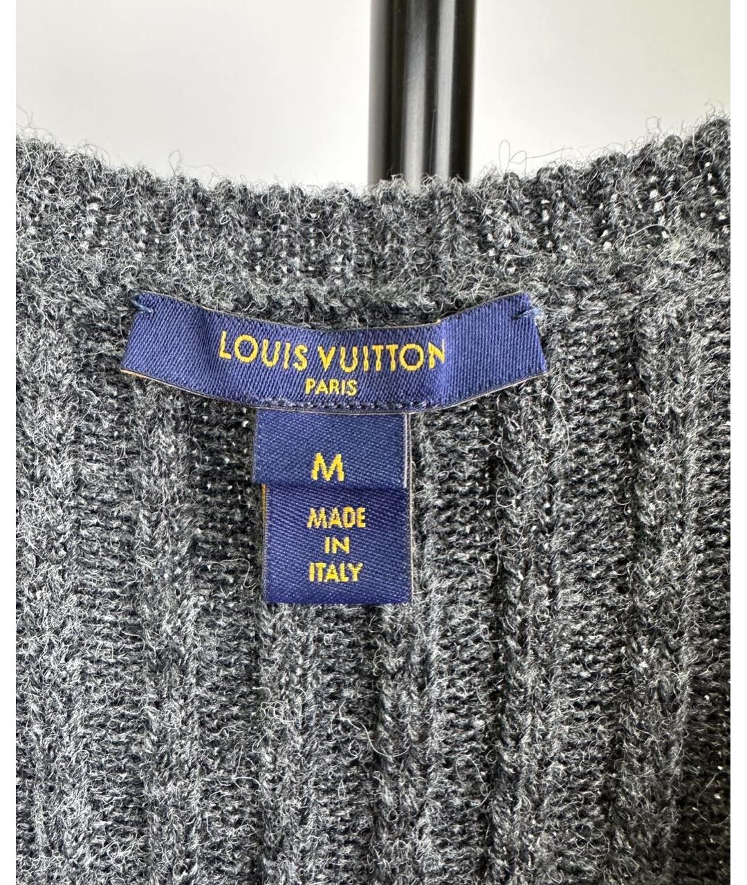 LOUIS VUITTON Серое повседневное платье, фото 5