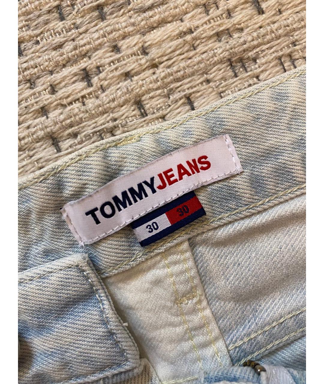 TOMMY HILFIGER Хлопковые прямые джинсы, фото 2