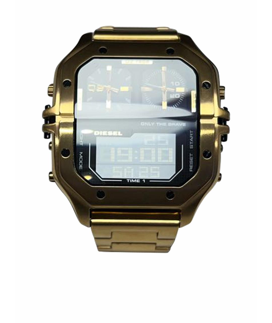 DIESEL Золотые стальные часы, фото 1