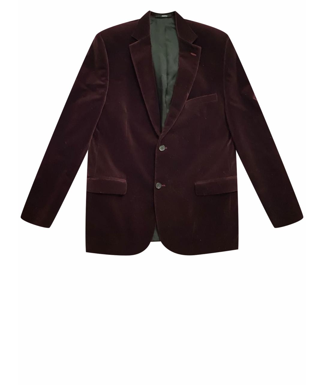 KARL LAGERFELD Бордовый вискозный пиджак, фото 1