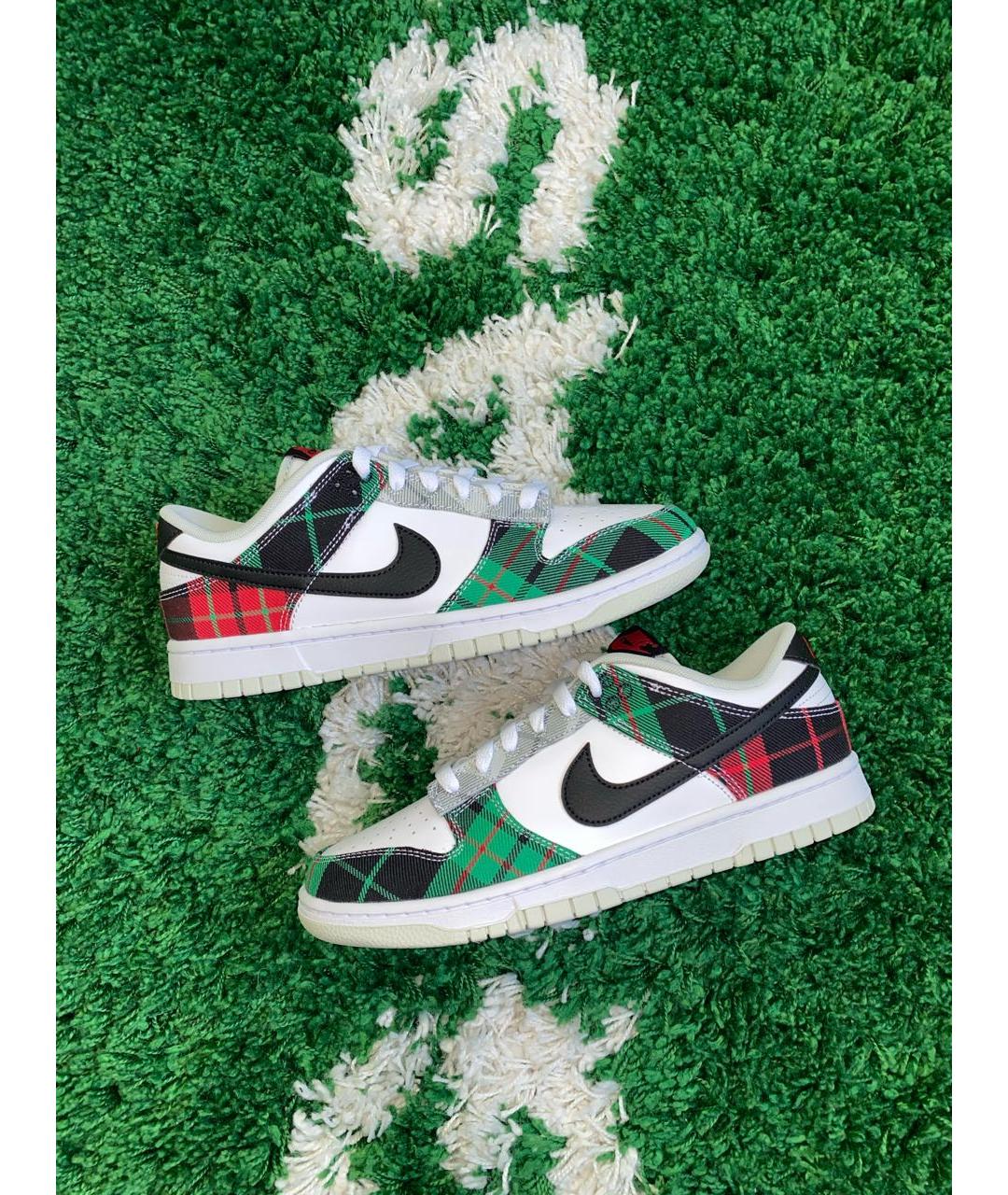 NIKE Белые кожаные низкие кроссовки / кеды, фото 7