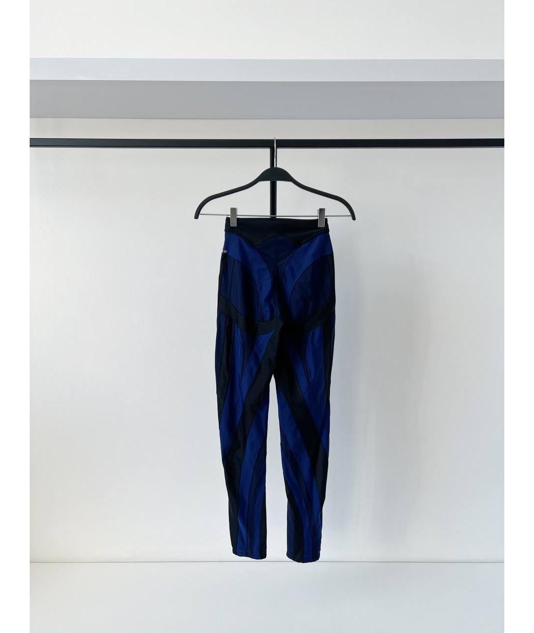 MUGLER Черные спортивные брюки и шорты, фото 3
