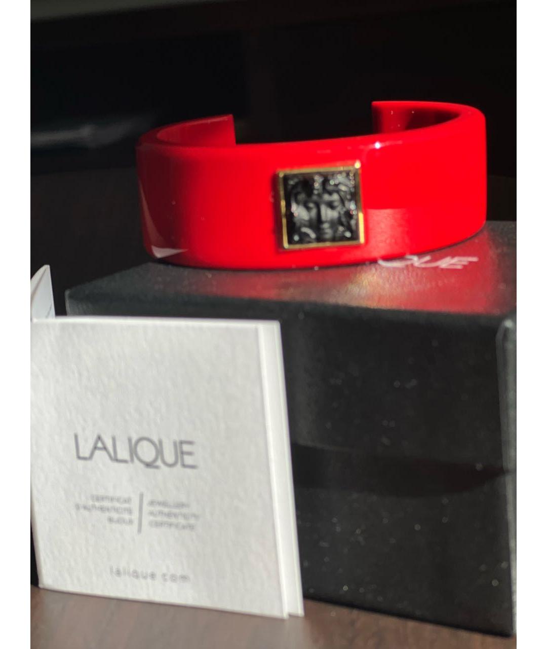 LALIQUE Красный пластиковый браслет, фото 2