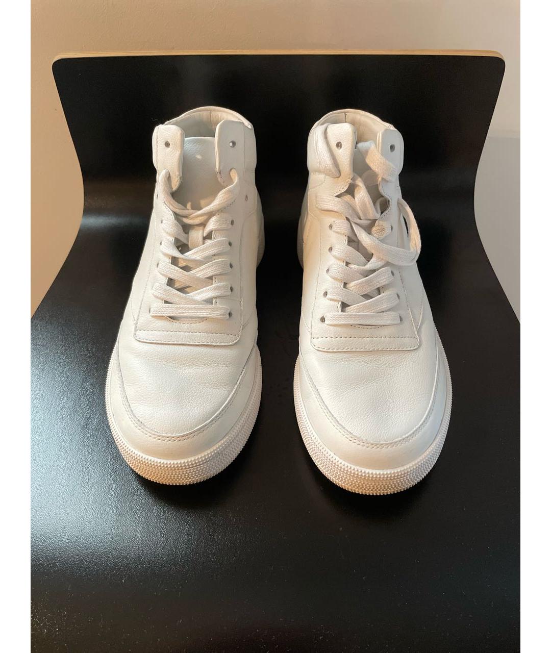12 STOREEZ Белые кожаные кроссовки, фото 2