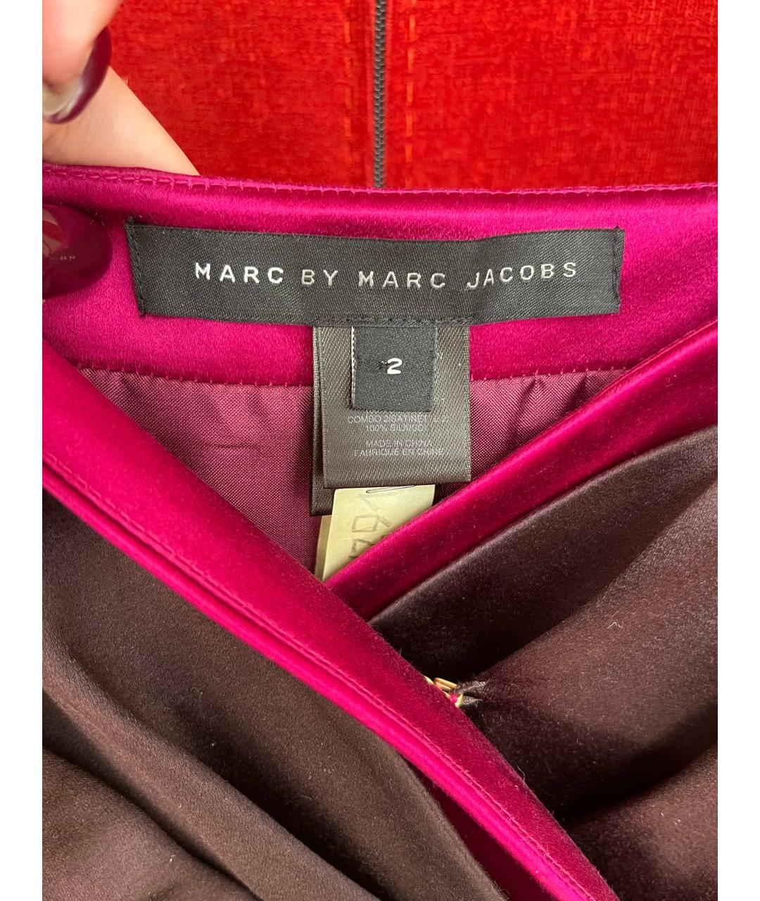 MARC BY MARC JACOBS Вискозное коктейльное платье, фото 3