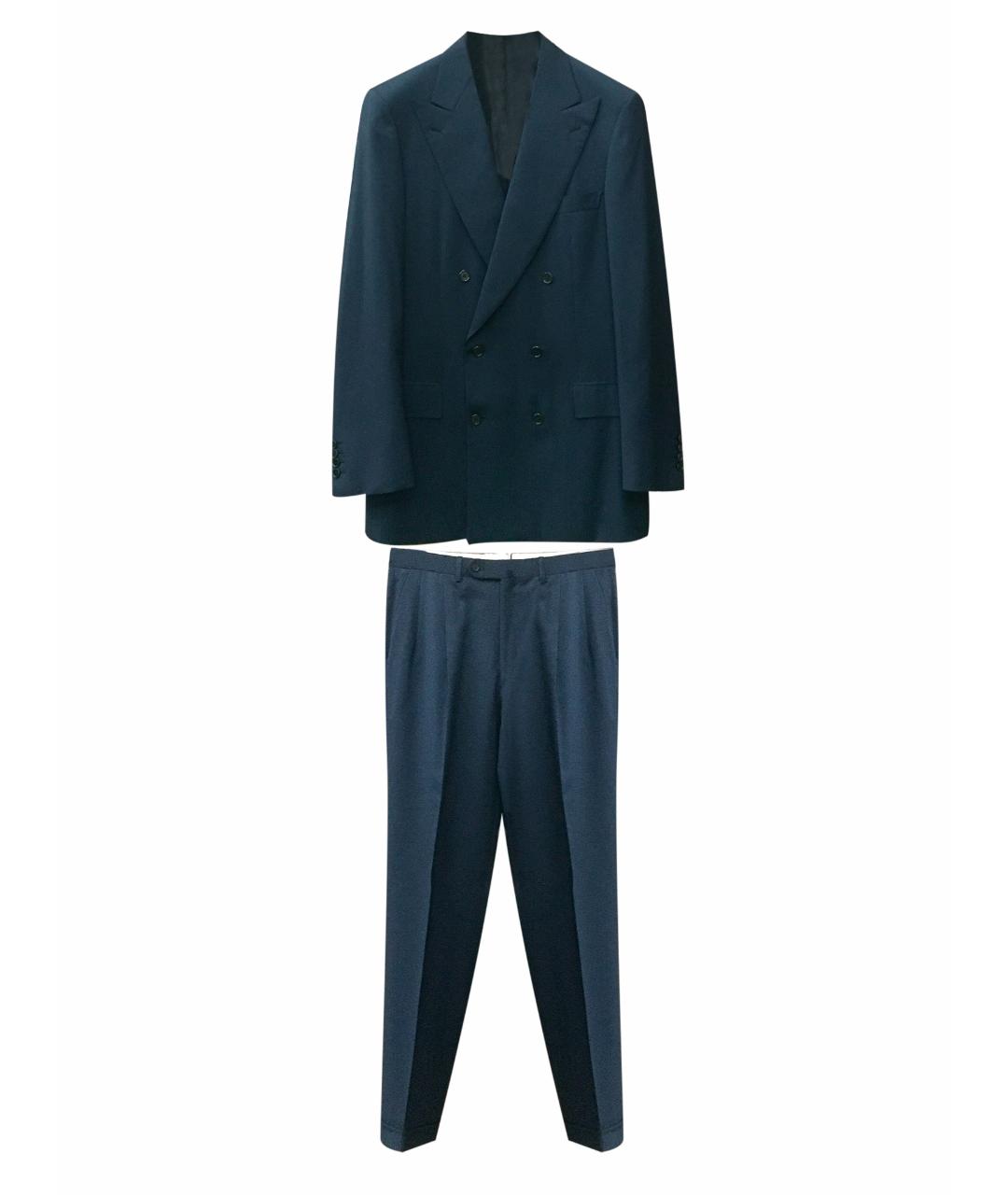 BRIONI Темно-синий классический костюм, фото 1