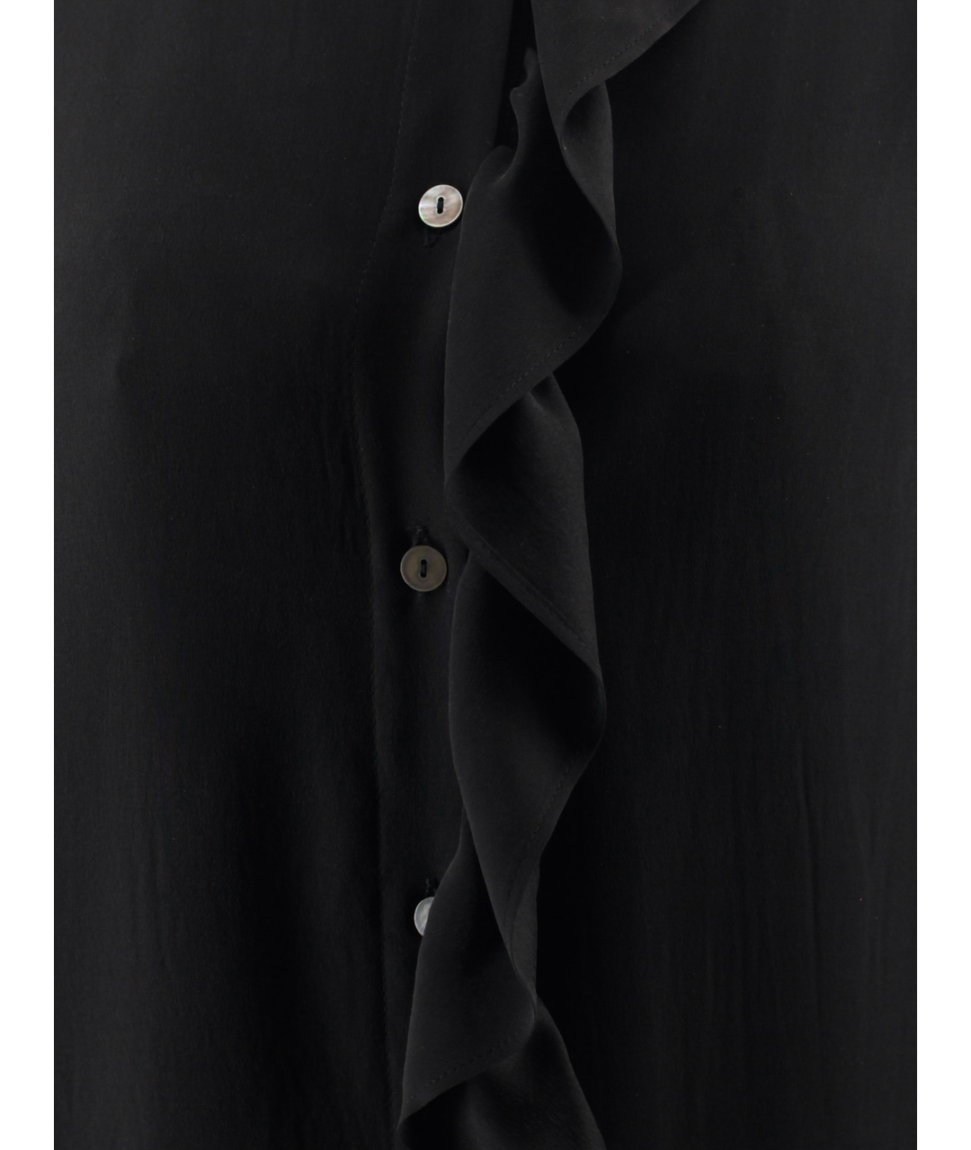 SIMONETTA RAVIZZA Черное шелковое повседневное платье, фото 4