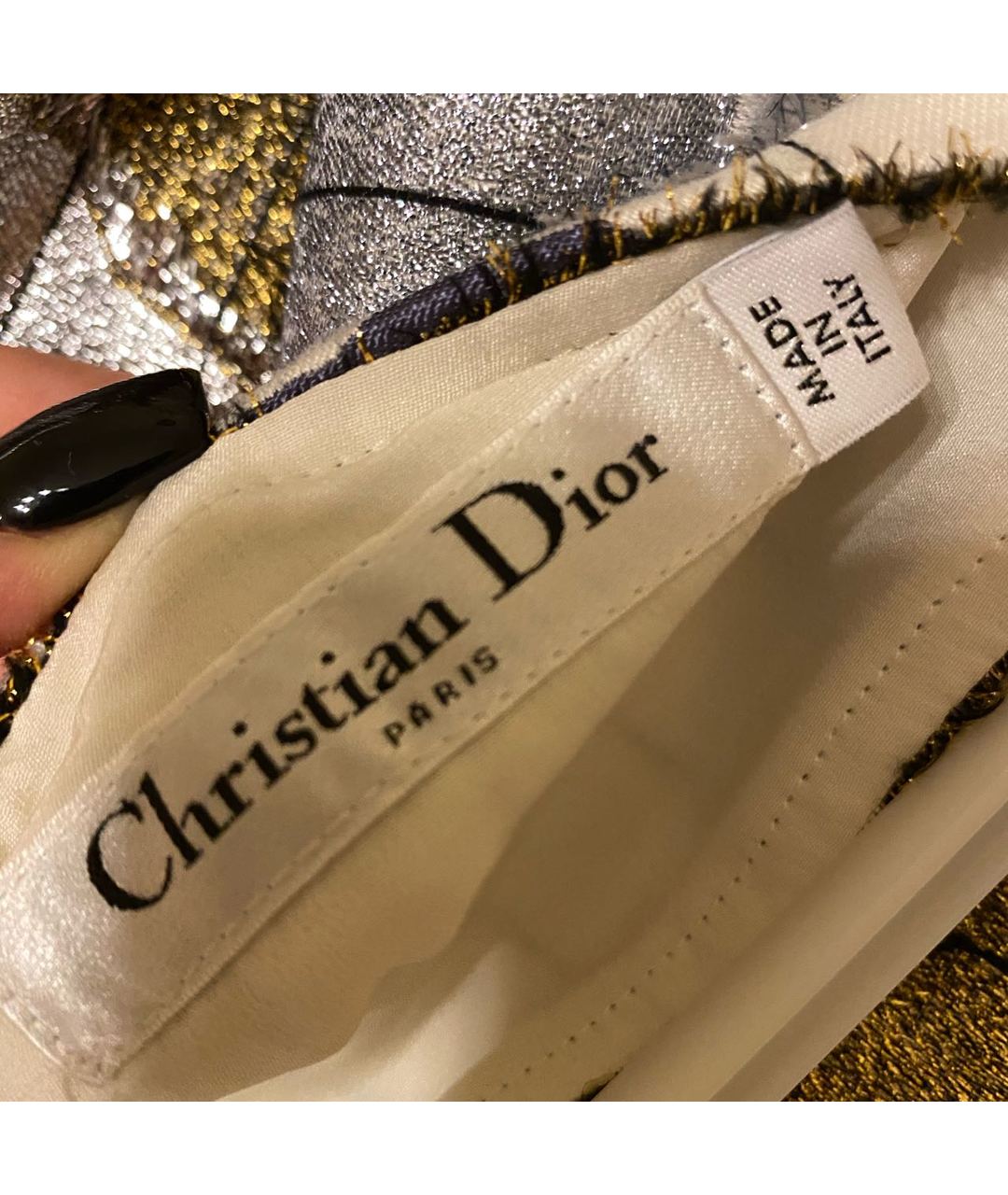 CHRISTIAN DIOR PRE-OWNED Юбка мини, фото 4