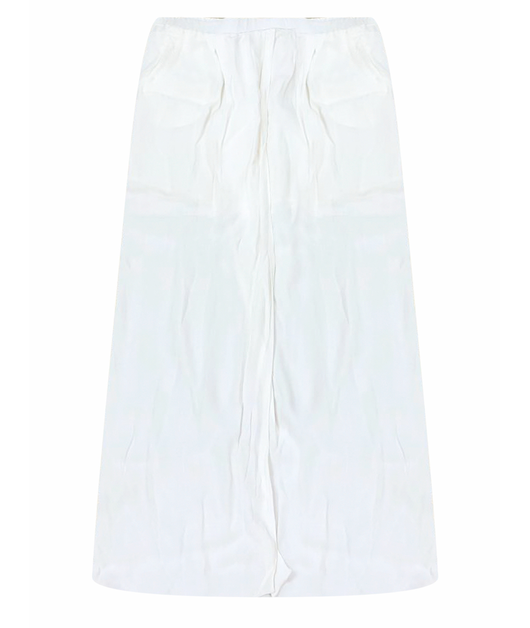 MAJE Белая вискозная юбка макси, фото 1