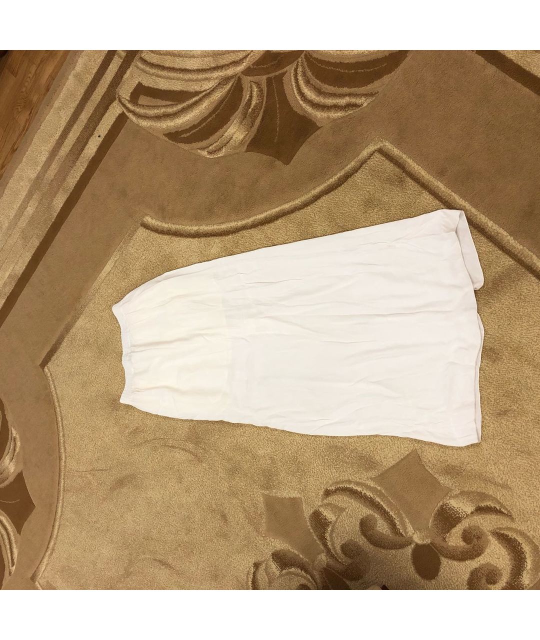 MAJE Белая вискозная юбка макси, фото 2