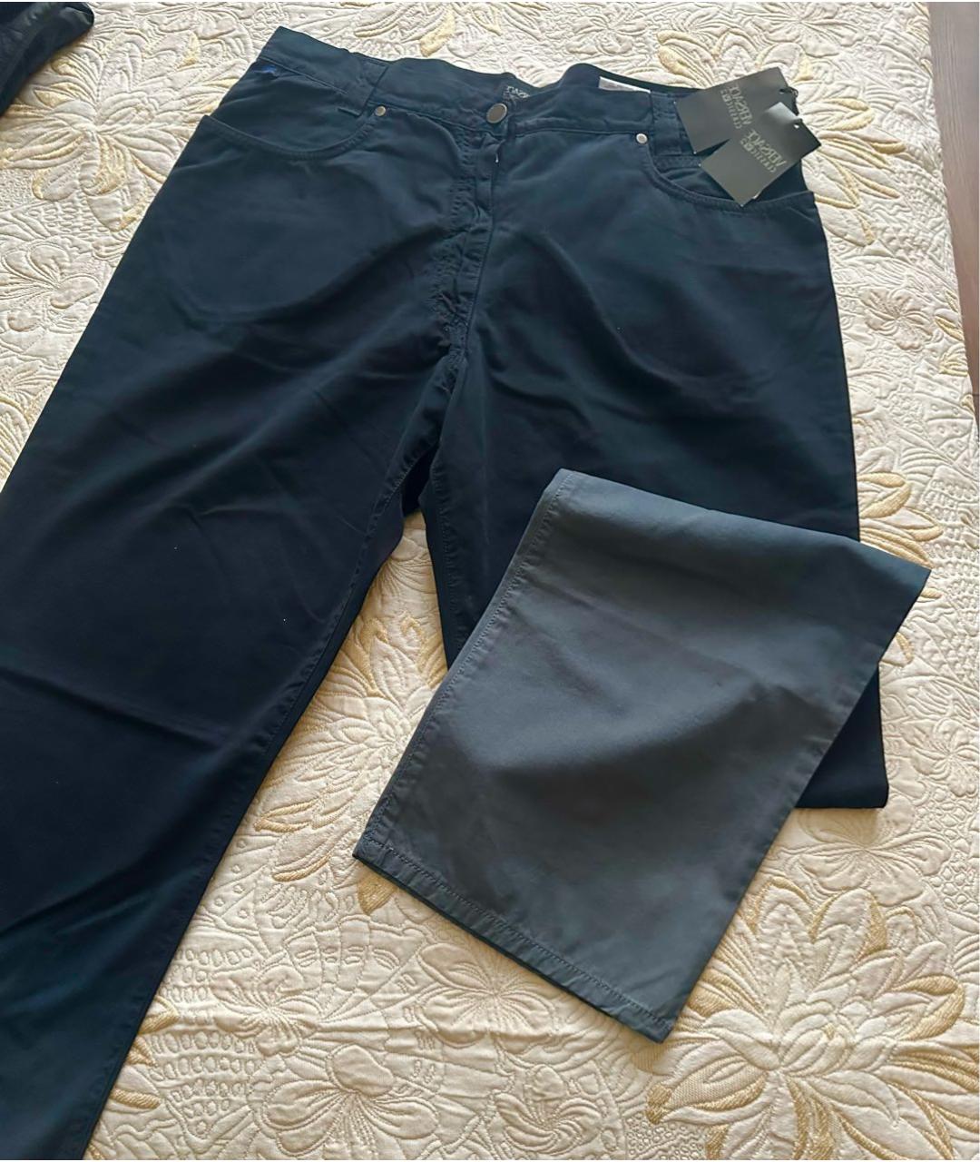 VERSACE JEANS COUTURE Черные прямые джинсы, фото 3