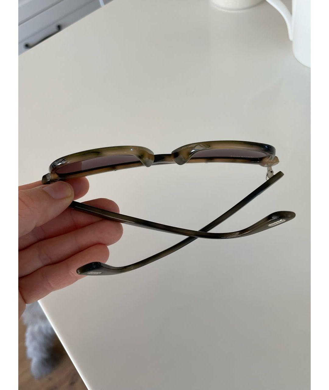 TOM FORD Коричневые пластиковые солнцезащитные очки, фото 8