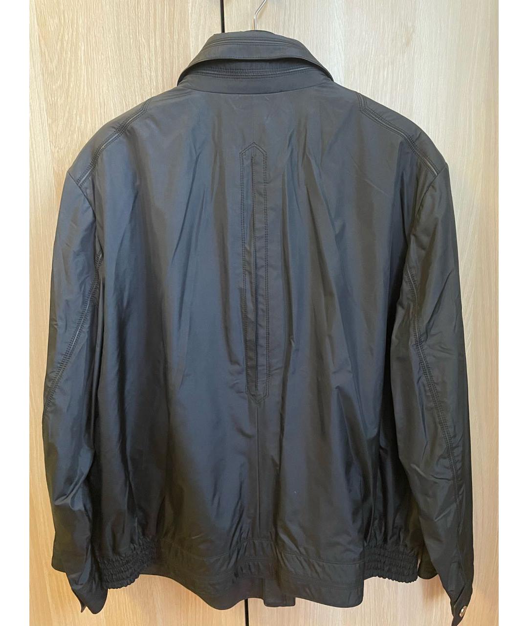 MASSIMO SFORZA Черная шелковая куртка, фото 2