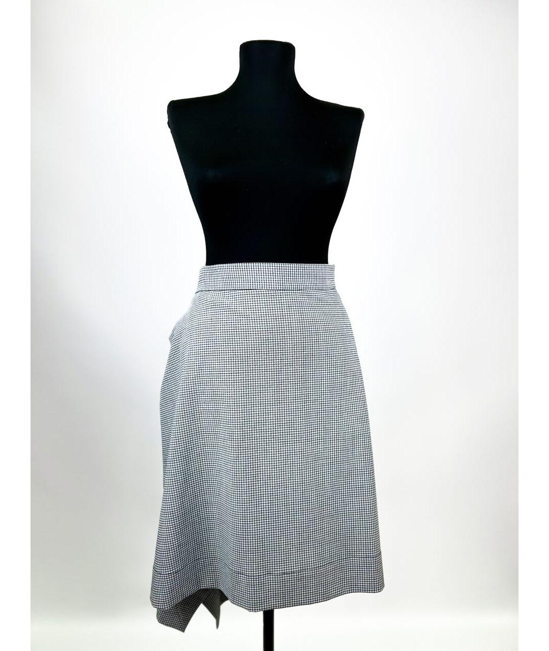 VIVIENNE WESTWOOD ANGLOMANIA Черная юбка миди, фото 5