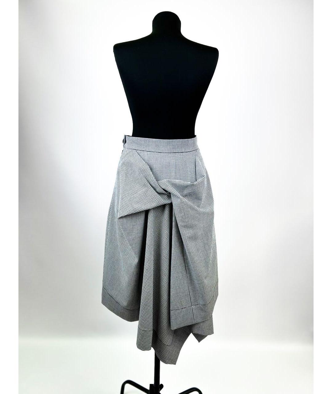 VIVIENNE WESTWOOD ANGLOMANIA Черная юбка миди, фото 2