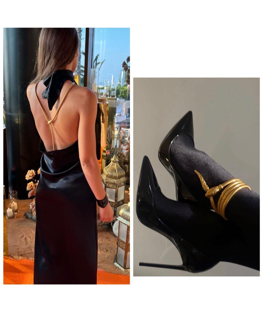 SAINT LAURENT Золотой ремень, фото 4