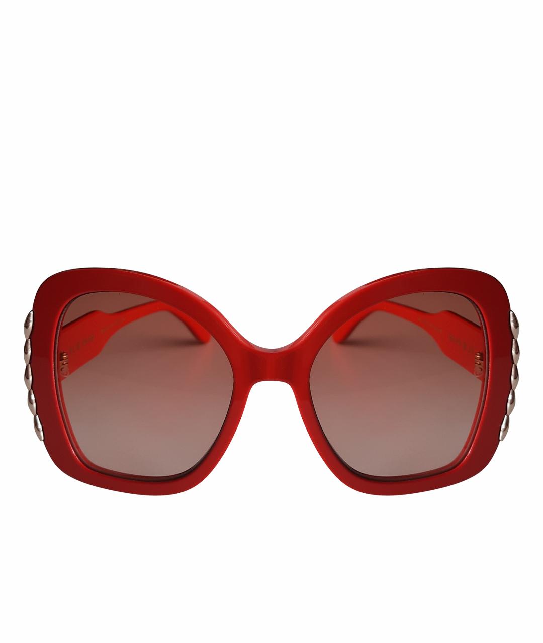 ELIE SAAB Красные солнцезащитные очки, фото 1