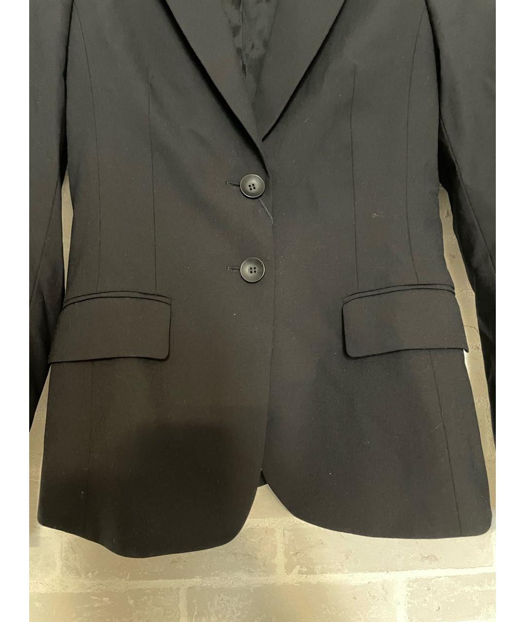 ESCADA Черный полиэстеровый жакет/пиджак, фото 3
